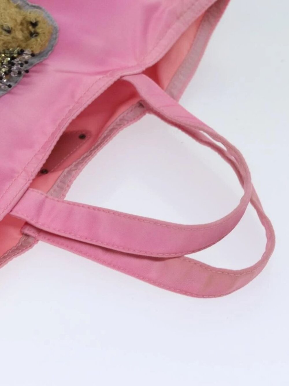 PRADA Hand Bag Nylon Pink Auth yk11651 - Picture 8 of 16